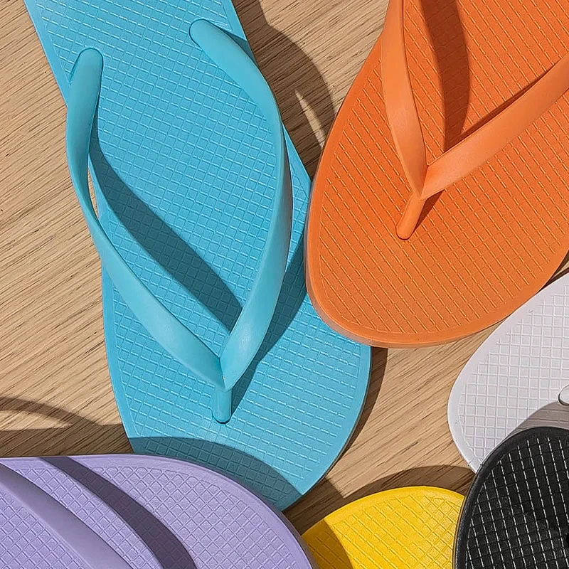 Women's PVC Non-Slip Beach Flip Flops - Image 7