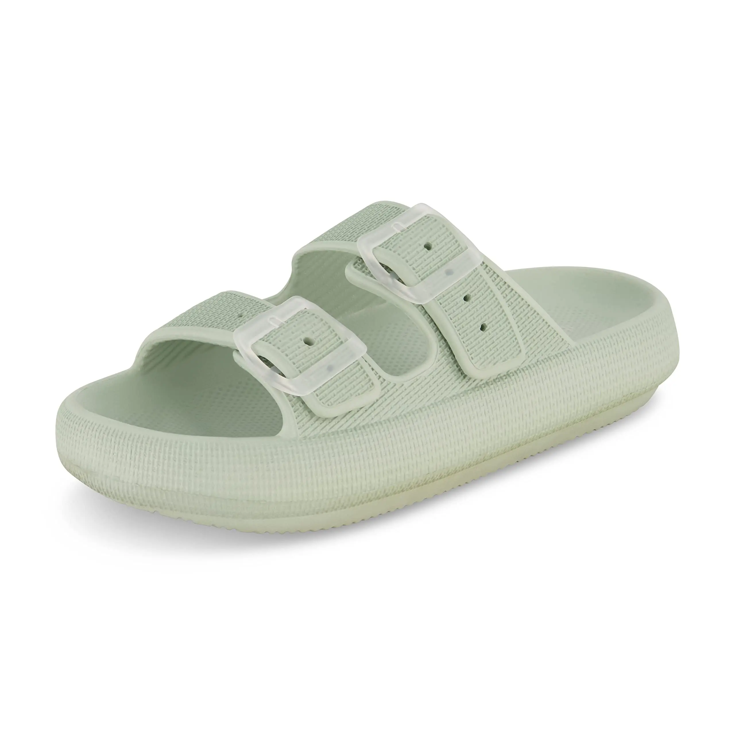 Asgard Women's Double Buckle Platform Beach Slides - Image 3